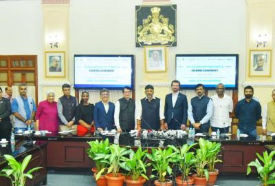 Signing Ceremony of of World Design Protopolis Bengaluru