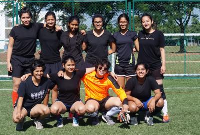 Srishti Girls Football Team
